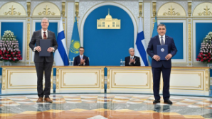 Казахстан - Финляндия: подписано 15 документов